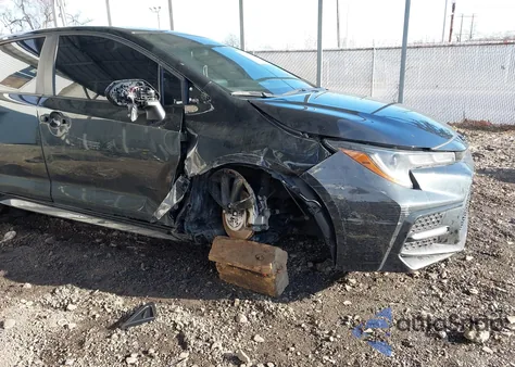 2022 Toyota Corolla Se Nightshade Edition from USA, damaged, VIN 5YFS4MCEXNP136919